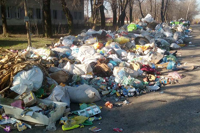 Prolećna akcija odvoženja kabastog otpada zatrpala ulice Čantavira smećem