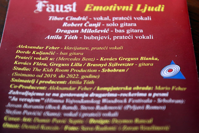 Frontmen "Fausta" Tibor Cindrić: "Još mi nije dosta. Dok imam šta da kažem, ne stajem!"