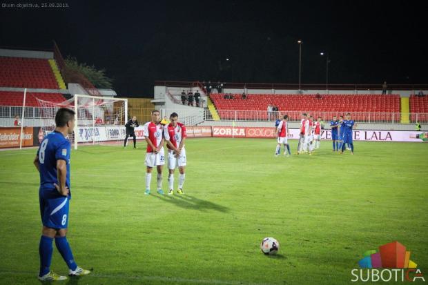 FK "Spartak" poražen u Novom Sadu u sudijskoj nadoknadi (1:0)