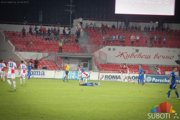 FK "Spartak" poražen u Novom Sadu u sudijskoj nadoknadi (1:0)