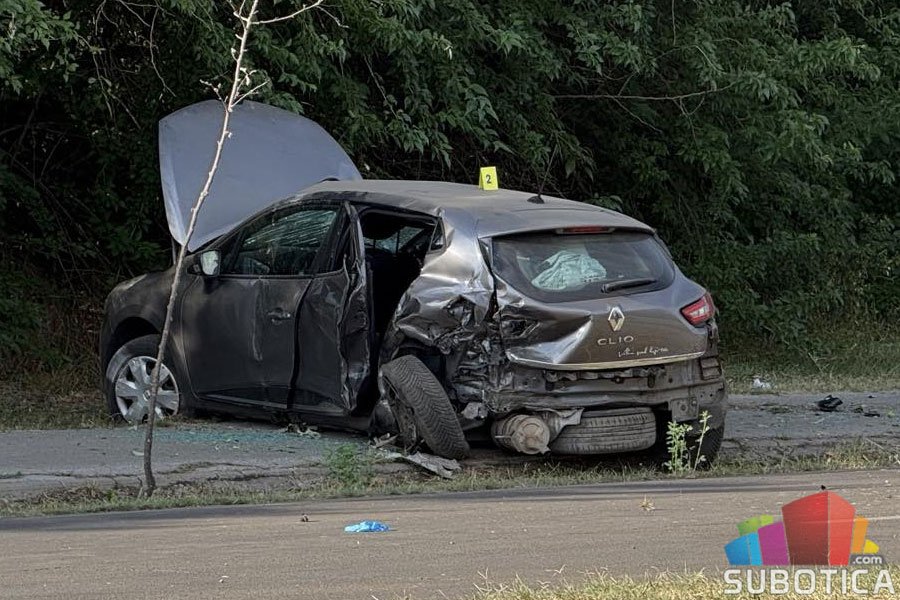 Teška saobraćajna nezgoda kod "Rode" na Segedinskom putu, učestvovala dva automobila