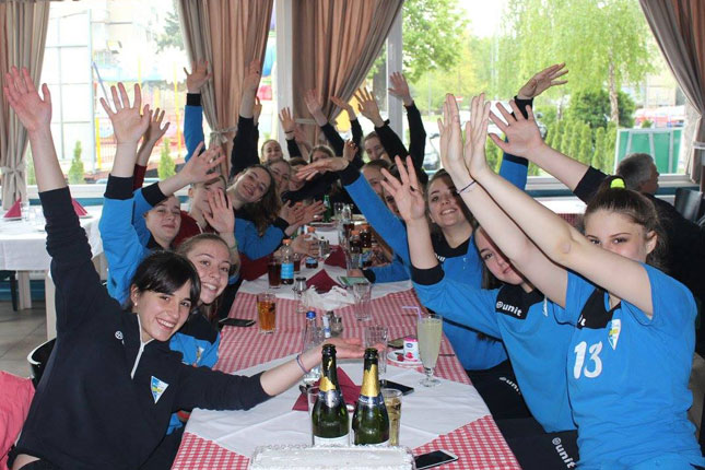 Treća ekipa ŽOK "Spartak" osvojila II Vojvođansku ligu