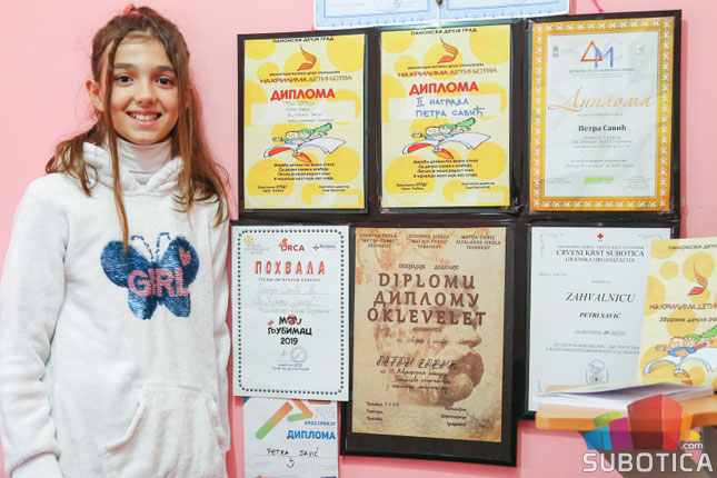 Oni dolaze: Petra Savić, učenica OŠ "Hunjadi Janoš" Čantavir