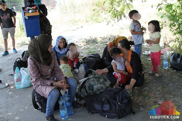 Pomoć migrantima u Subotici