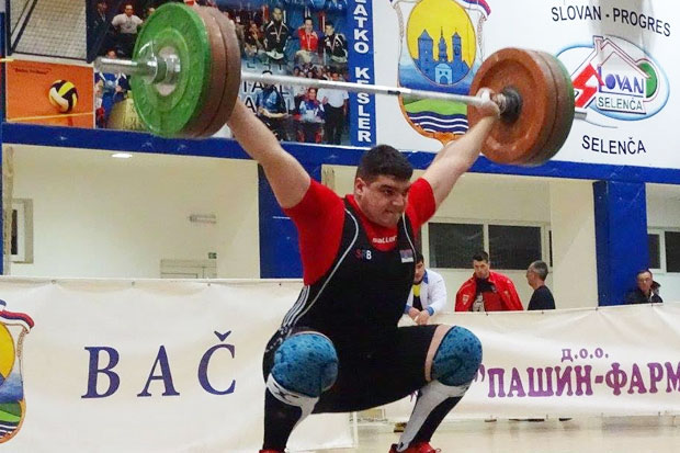 Dizači tegova Spartaka šampioni Srbije u kategoriji do 23 godine