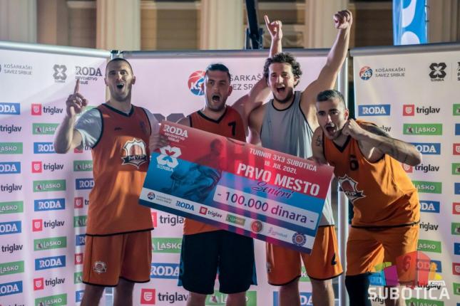 Subotica po treći put bila domaćin Prvenstva Srbije u basketu 3x3