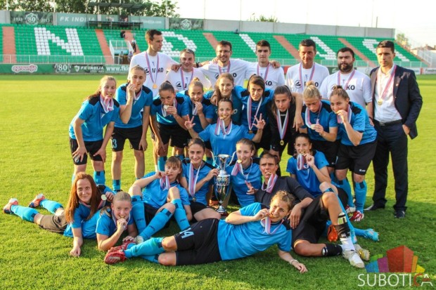 ŽFK "Spartak" okončao nacionalna takmičenja duplom krunom