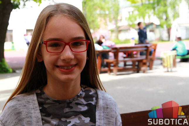 Oni dolaze: Iva Taslak, učenica OŠ "Jovan Jovanović Zmaj" i članica ŽOK "Subotica"
