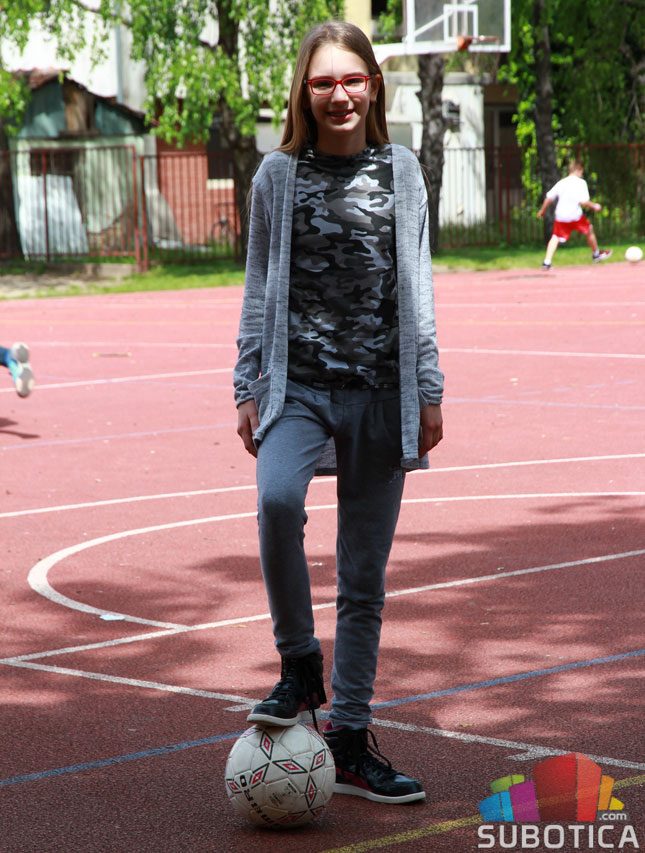 Oni dolaze: Iva Taslak, učenica OŠ "Jovan Jovanović Zmaj" i članica ŽOK "Subotica"