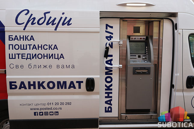 Mobilna ekspozitura "Poštanske štadionice" prvi put u Subotici