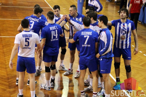 Odbojkaši Spartaka posle poraza od Partizana odlaze u plejaut