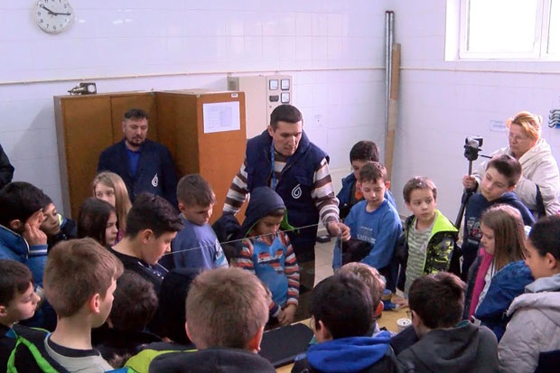 Učenici OŠ "Đuro Salaj" posetili JKP "Vodovod i kanalizacija"