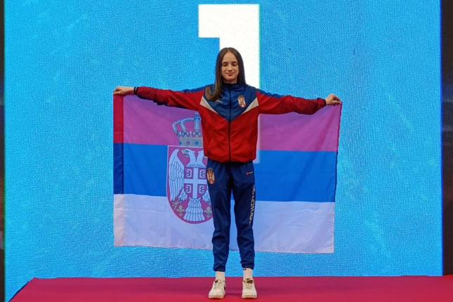 Taekvondo: Lena Avramov odbranila titulu na Evropskom prvenstvu u Estoniji