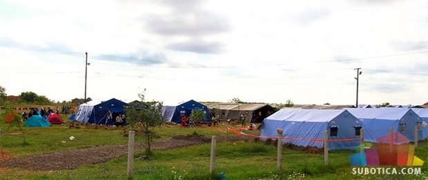 Pod šatorima predah za 1.000 nevoljnika