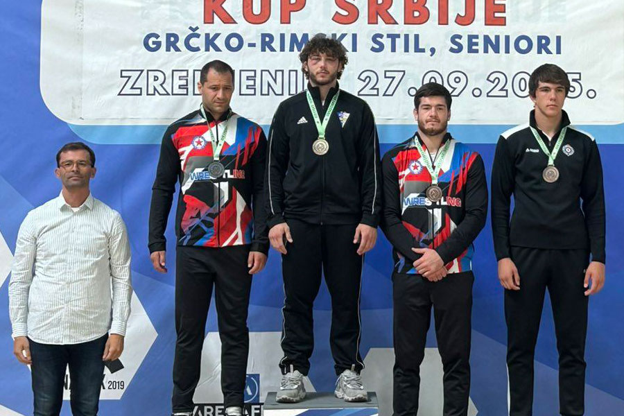 Rvanje: Kolompar i Krstin pobednici Kupa Srbije