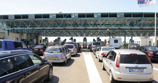 Velika gužva na graničnom prelazu "Horgoš"