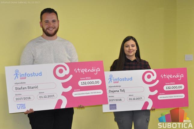 Infostud stipendirao studente VTŠ i Ekonomskog fakulteta