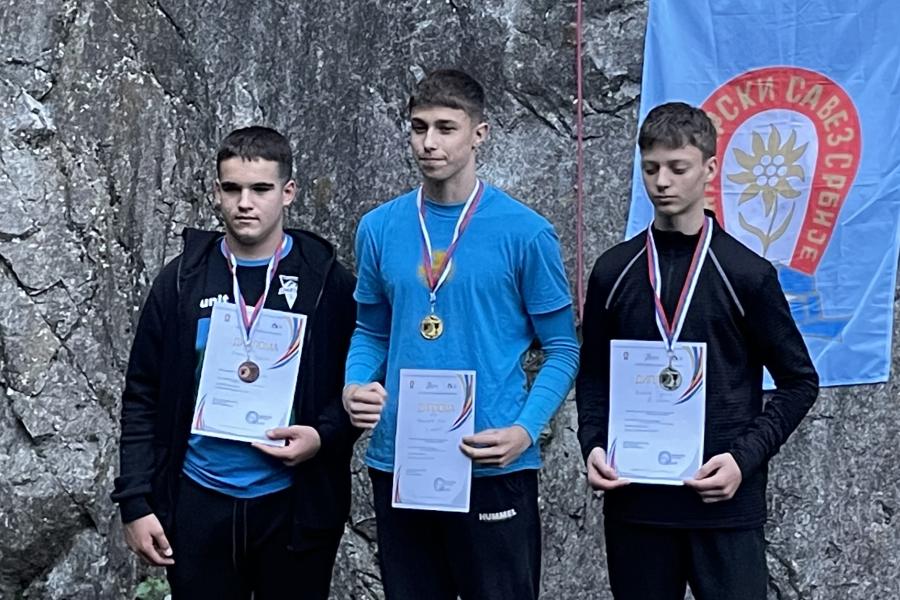 Sportsko penjanje: Tri medalje za penjače "Spartaka"