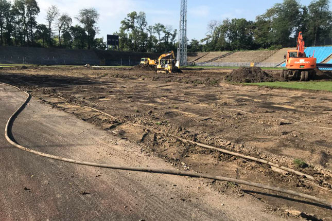 Započeli obimni radovi na Gradskom stadionu