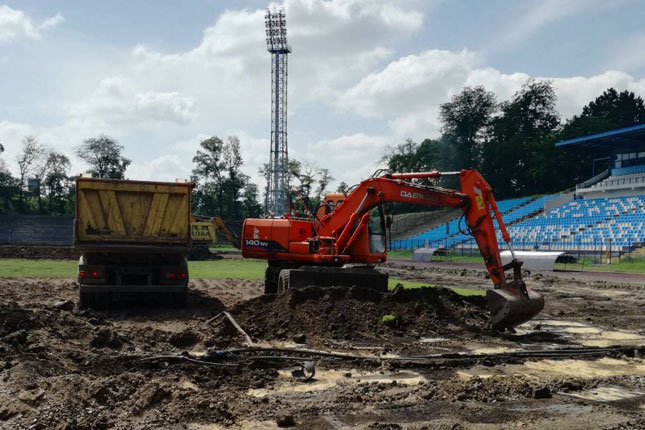 Započeli obimni radovi na Gradskom stadionu