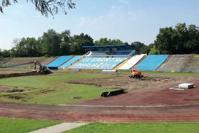 Započeli obimni radovi na Gradskom stadionu