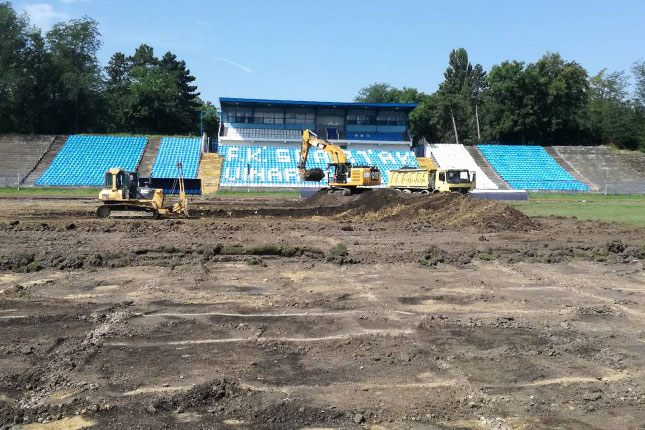 Započeli obimni radovi na Gradskom stadionu