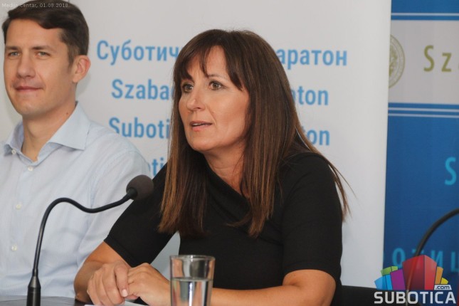 Đula Mešter promoter 2. Subotičkog maratona