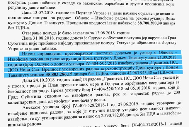 Dom kulture u Tavankutu renoviran, otvaranje čeka nameštaj i - predsednika