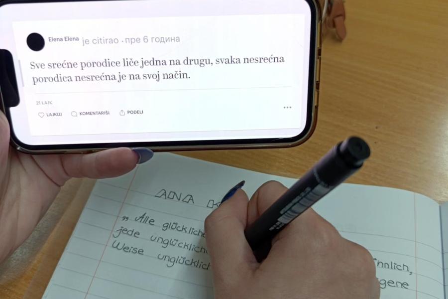 Knjige, jezici i kulture spojeni u jedinstvenoj školskoj proslavi priređenoj u gimnaziji "Svetozar Marković"