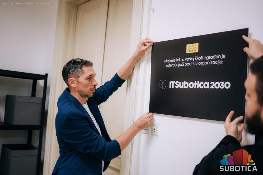 Otvorena inovativna učionica „Mejkers lab“ u Gimnaziji „Svetozar Marković“