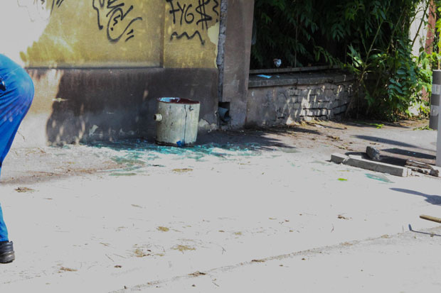 Autobus oštetio autobusko stajalište kod Bolnice