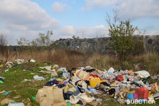 Deponija u Aleksandrovačkoj bari nadomak domaćinstava