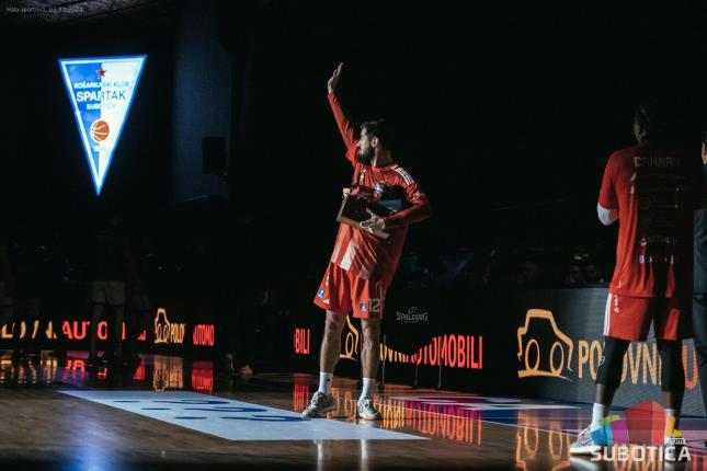 Košarka: Spartak namučio Crvenu zvezdu, prepuna hala pozdravila borbene Subotičane