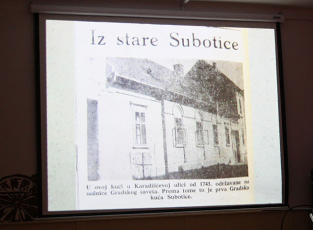 Održano predavanje "Sve što ste želeli da znate o prošlosti Subotice... Gradska kuća"