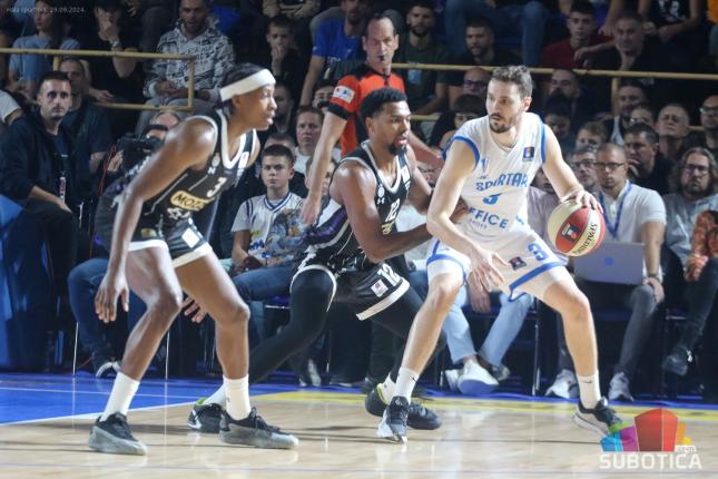 Košarka: Spartak pred istorijskim izazovom – večeras protiv Partizana u plejofu ABA lige
