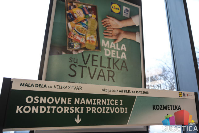 Kampanja "Lidl"-a i Crvenog krsta za pomoć socijalno ugroženom stanovništu