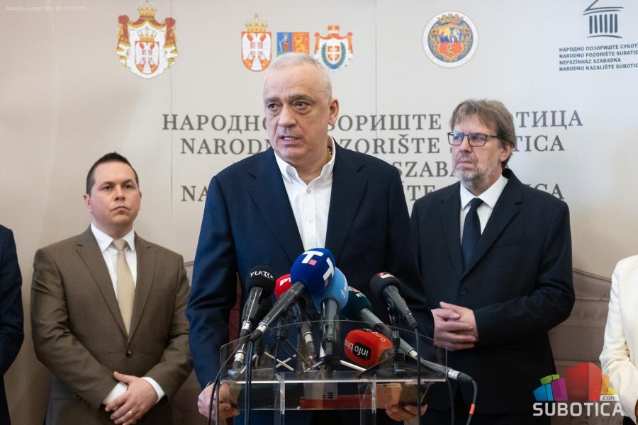 Otvorena zgrada Narodnog pozorišta - večeras premijera predstave "Sabirni centar"