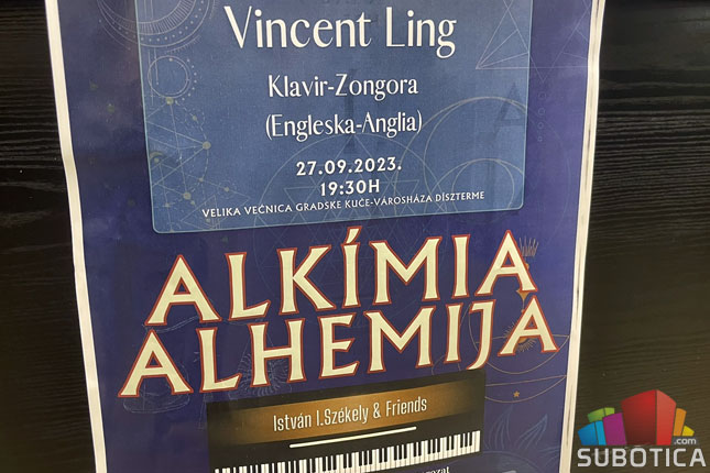 Engleski pijanista Vinsent Jing u petak u Muzičkoj školi