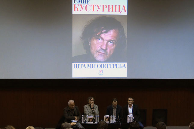 Emir Kusturica promovisao knjigu "Šta mi ovo treba"