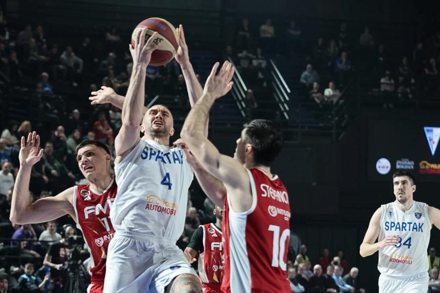 Košarka: Spartak posle drame slomio FMP i napravio veliki korak ka plej-inu