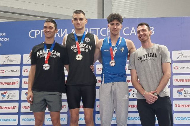 Atletika: Darijo Bašić Palković osvojio bronzanu medalju na dvoranskom prvenstvu u Beogradu