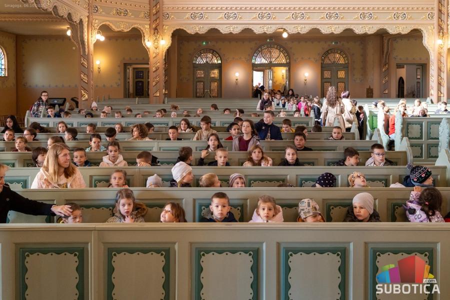 Subotička Sinagoga otvorila vrata najmlađima tokom Dečje nedelje