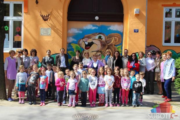 Nova fasada na Vrtiću "Veverica"