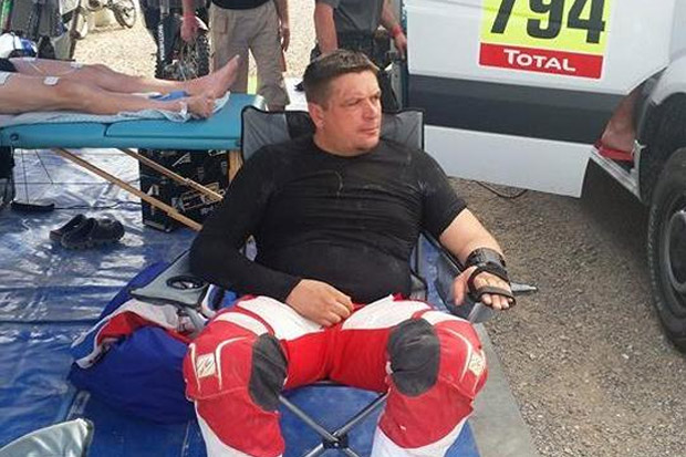 Sagmajster stigao u Suboticu i oporavlja se od povrede zadobijene na Dakaru