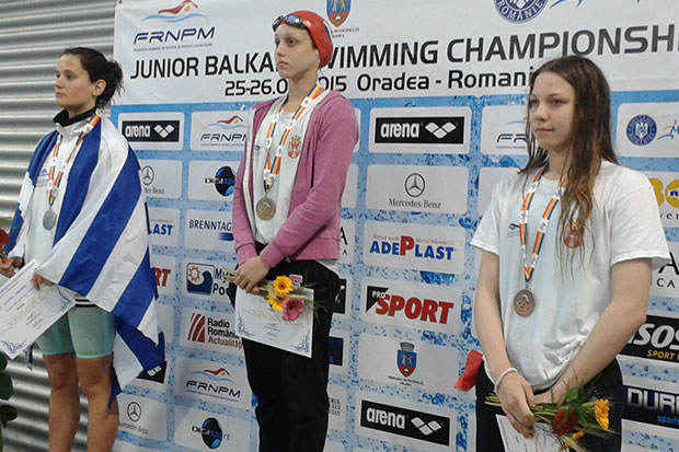 Devet medalja plivača Spartaka na juniorskoj Balkanijadi u Rumuniji