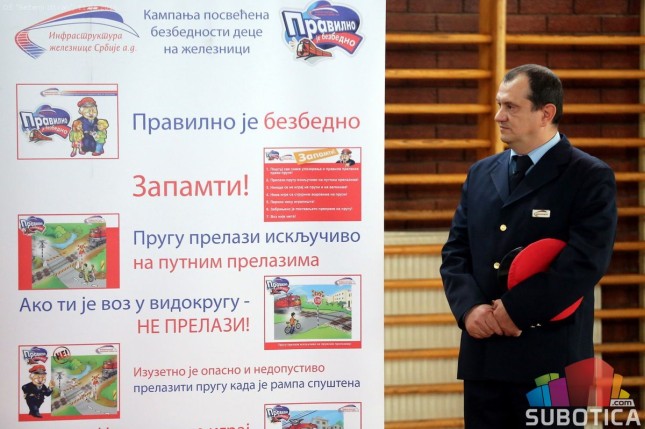 Održano predavanje o pravilima bezbednog i pravilnog ponašanja u blizini pruge