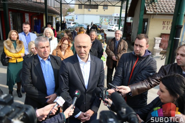 Poboljšani uslovi rada pijace na Željezničkom naselju