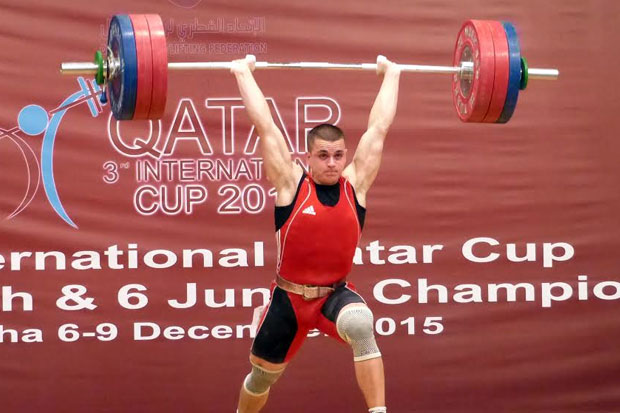 Ervin Rožnjik bronzan na Kupu Katara u dizanju tegova