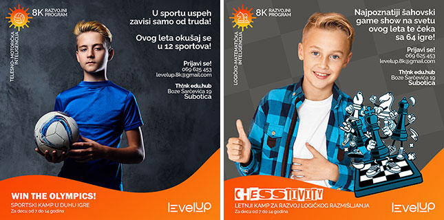 U toku prijave za letnje kampove edukativnog centra "Th!nk"