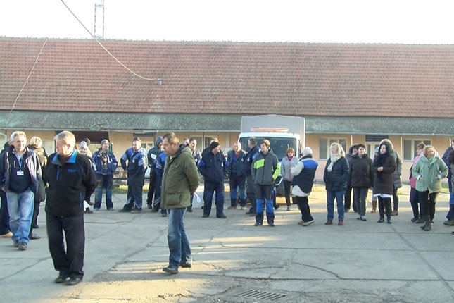Zaposleni u "Vodovodu" održali jednočasovni štrajk upozorenja